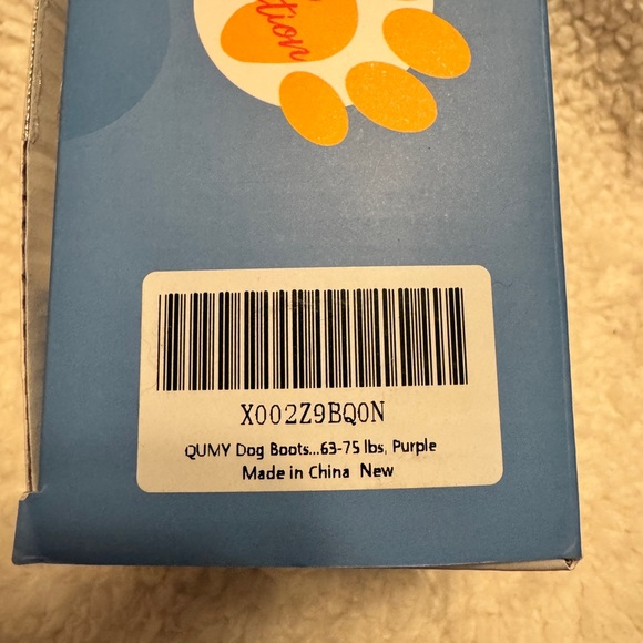 QUMY Dog Shoes for Medium/Large Breed size 7 - Picture 13 of 15